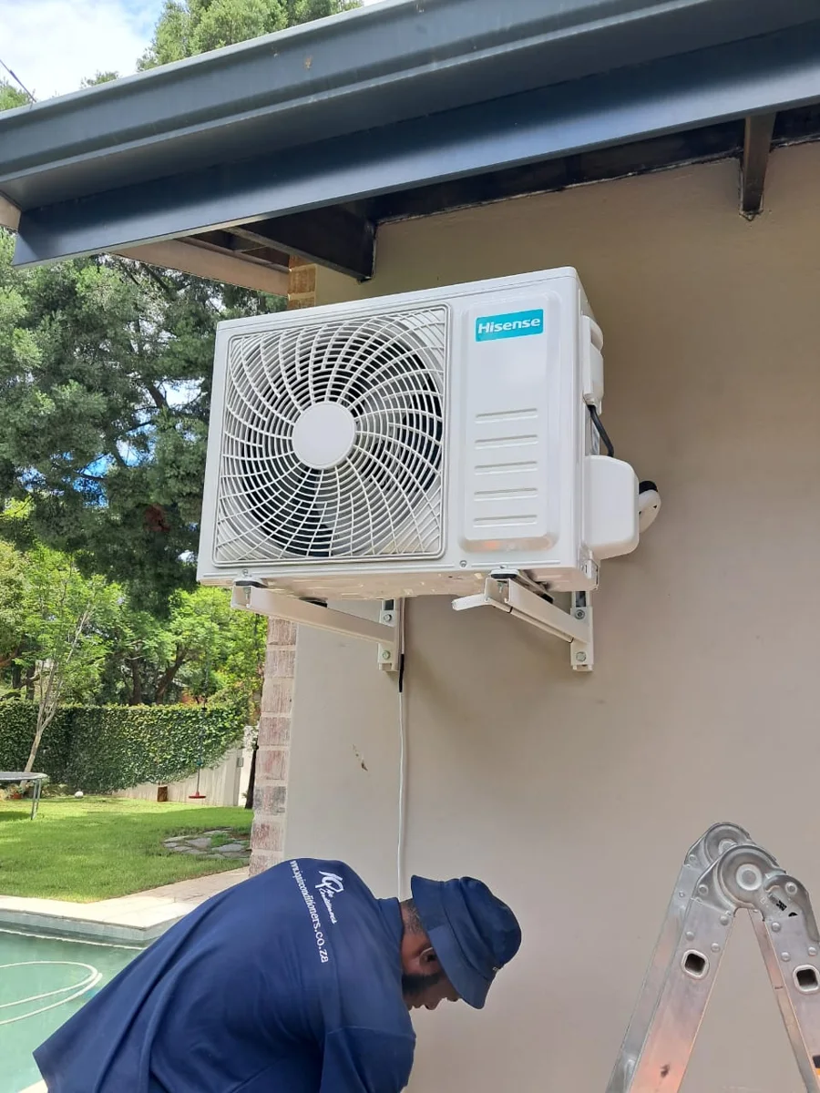 Customer-supplied Pacific Installations air conditioning photo